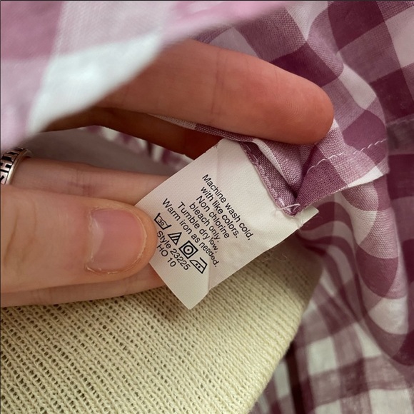 J Crew | The Perfect Shirt w/ Gingham Print - Picture 5 of 7